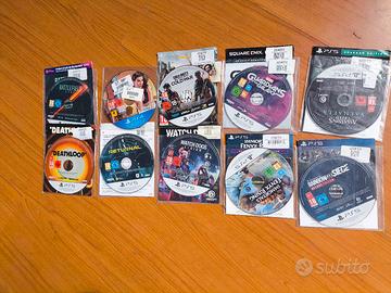 10 giochi per PlayStation 5 senza scatola 