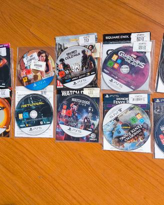 10 giochi per PlayStation 5 senza scatola 