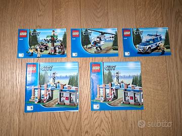 Set Lego City 4440 Stazione Polizia Forestale