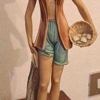 Statuetta in ceramica di A. Giannelli 