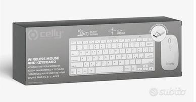 tastiera + mouse wireless Celly