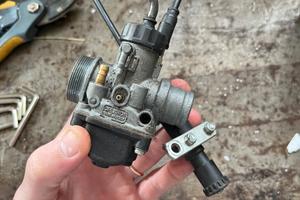 Carburatore 21 e collettore dritto