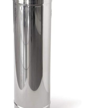 tubi in acciaio inox da 1 metro per 250 mm