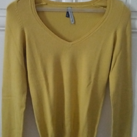 Maglione giallo ocra Bershka