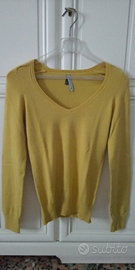 Maglione giallo ocra Bershka