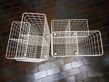 Cesti con ruote, carrelli porta tubi