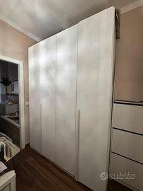 Armadio 4 ante bianco