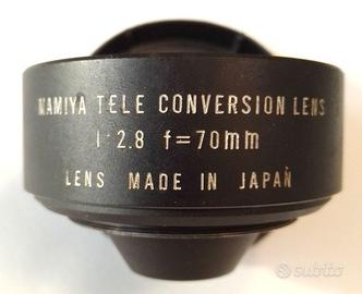 MAMIYA Tele Conversion Lens 1:2.8 f=70mm
