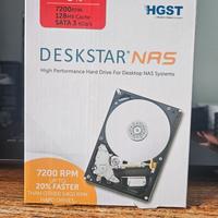 Hard Drive HGST Deskstar NAS da 6TB