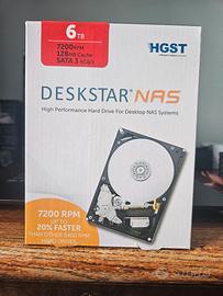 Hard Drive HGST Deskstar NAS da 6TB