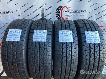 4 pneumatici 195/60 r16c falken invernali 95%