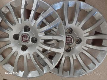 4 cerchi fiat  in ferro completi originali 