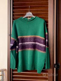ALTEA Maglione Donna Lana vergine mohair S Verde