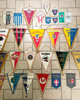Gagliardetti Calcio da collezione