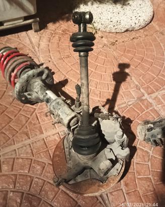 ammortizzatori regolabili fiat 500 Abarth 