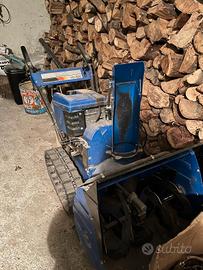 fresa da neve con cingoli