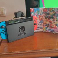 nintendo switch e 2 giochi