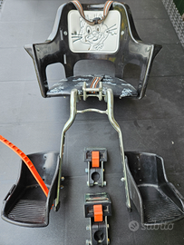 Seggiolino Bici mod. Gatto x bimbi max 15kg