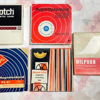 Nastri Reel Tape Bobine Audio 7" pollici 18 cm reg