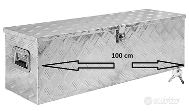 Cassa Box Cassapanca Alluminio