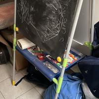 Lavagna per Bambini con Cavalletto In Acciaio