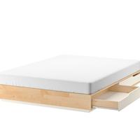 Letto matrimoniale Mandal ikea