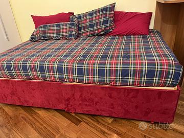 Letto contenitore una piazza e mezzo