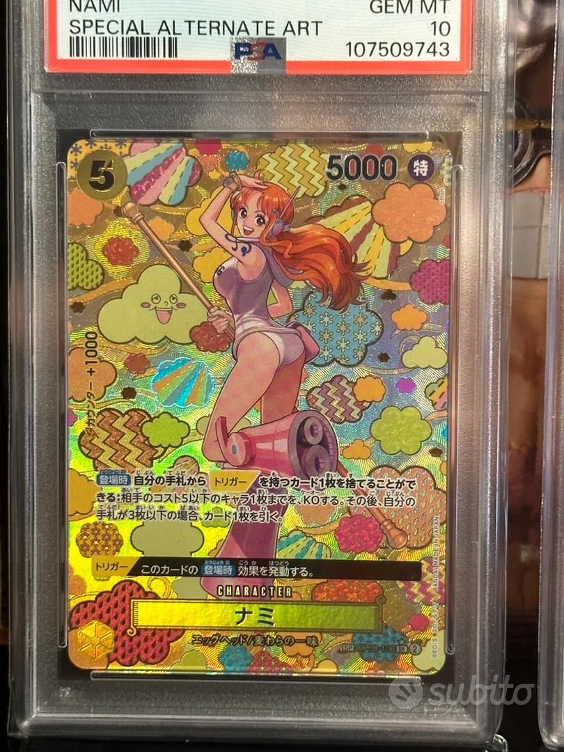 O-Nami + Nami mosaico Psa10 jap OP09 - Collezionismo In vendita a