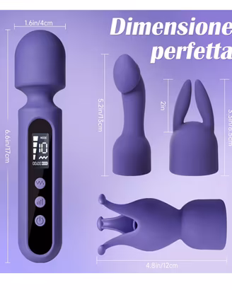 Massaggiatore intimo unisex donna uomo