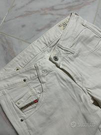 Diesel Clush – Jeans Bianchi Slim Stretch W27 L32