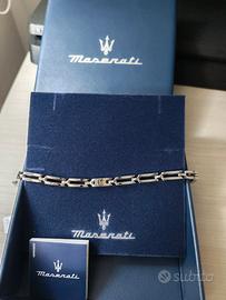 Bracciale  Maserati Iconic uomo. Nuovo 
