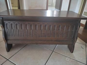 Cassapanca vintage in legno