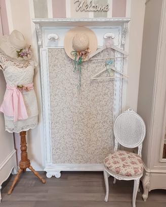 appendiabiti rifatto shabby 
