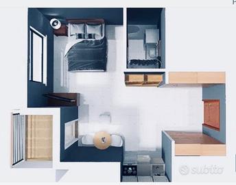 Monolocale via stoccolma