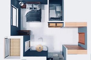 Monolocale via stoccolma