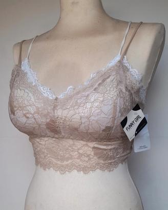 top elasticizzato nuovo