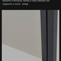 Tenda da sole laterale  frangivista