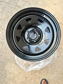 Cerchi in acciaio neri Tyrex 17x8 – 5x127  Jeep