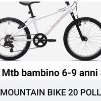 Bici bambino 20 " bianca MTB