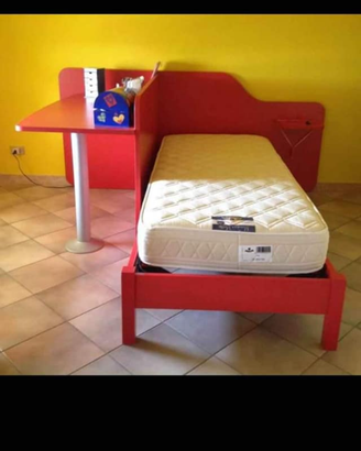 Letto più scrivania