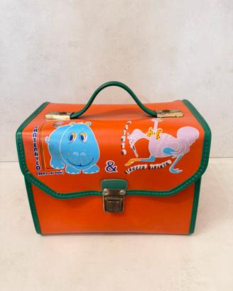 Valigetta Cestino Porta Merenda Vintage Anni 70/80
