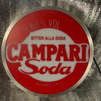 Insegna luminosa Campari