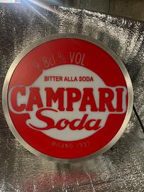 Insegna luminosa Campari