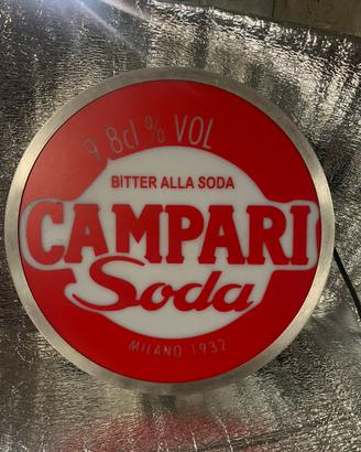 Insegna luminosa Campari