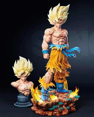 Goku ssj namek Infinite studio originale resina