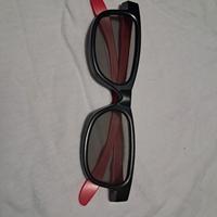 Occhiali 3D Passivi per Cinema / TV – Nero e Rosso