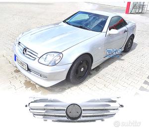 GRIGLIA MERCEDES SLK R170 96-04 LOOK AMG CROMO
