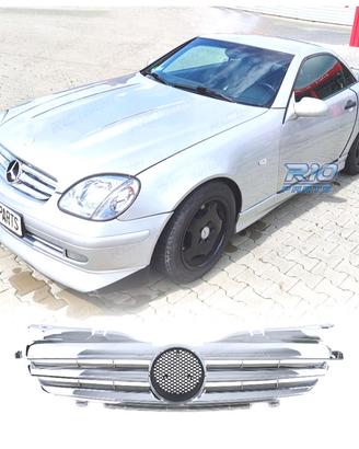 GRIGLIA MERCEDES SLK R170 96-04 LOOK AMG CROMO
