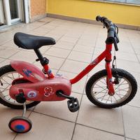 🚲 Bicicletta bambino 14” con rotelle