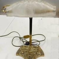 Lampada liberty in ottonee
